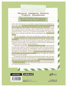 Libro El Lado Fácil de la Gente Difícil de Cesar Lozano