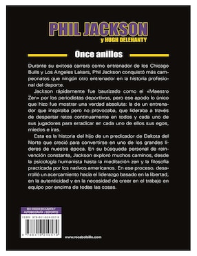 Libro Once Anillos de Hugh Delehanty / Phil Jackson