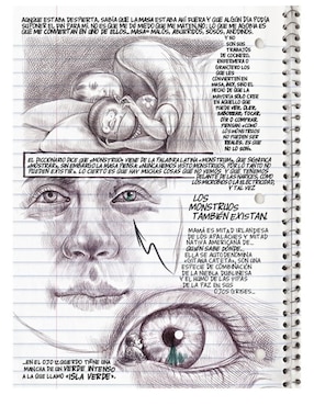 Libro lo que más me usta son los monstruos de Emil Ferris
