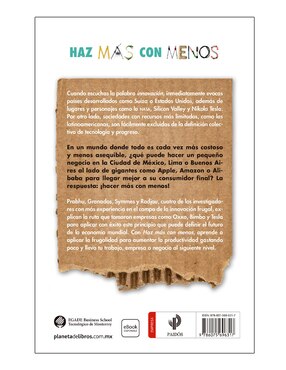 Libro Haz Más con Menos de Jaideep Prabhu