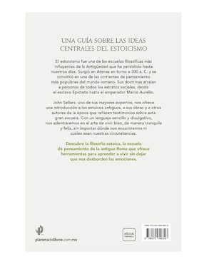 Libro Estoicismo de John Sellars