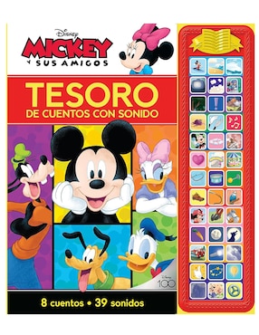 Disney Mickey Y Sus Amigos Tesoro De Cuentos Con Sonido PI Kids