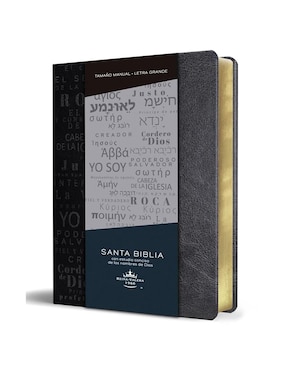 Libro Biblia tamaño manual nombres de Dios de Reina Valera