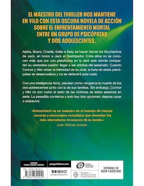 Libro El Club de los Psicopatas de John Katzenbach