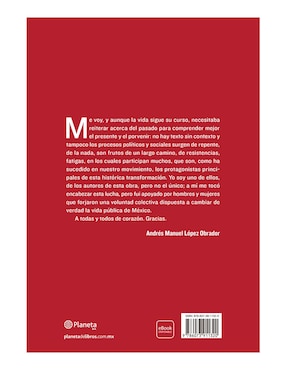 Libro Gracias de Andres Manuel Lopez Obrador