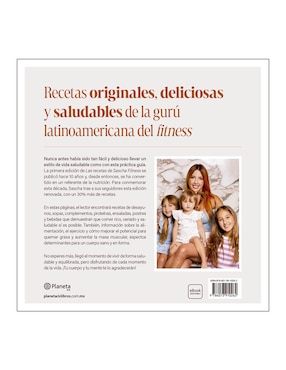 Libro Las recetas de Saschafitness de Sascha Barboza