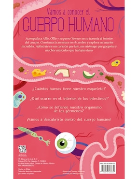 Libro Vamos a conocer el cuerpo humano de CAPICUA
