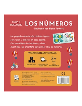 Libro Toca y Descubre Los Números de Fiona Powers