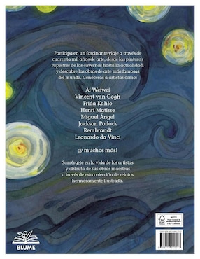 Libro Historia del Arte Relatos para Niños de Michael Bird