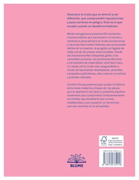 Libro Moda Transgresora de Caroline Young