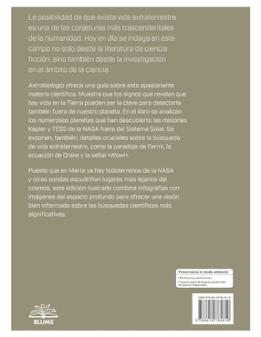 Libro Astrobiología de Andrew May