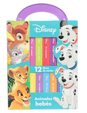 Libro Mi Primera Biblioteca Disney Animales Bebés de Varios