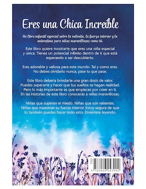 Libro Eres una Chica Increíble de Oliva Hernández Pantoja