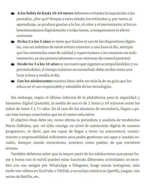Libro Crecer con pantallas de Laura Cuesta Cano