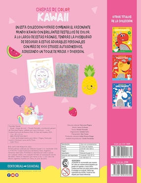 Libro Chispas de color: Kawaii de Varios