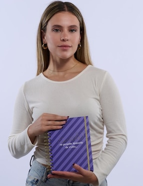 Cuaderno Luckyly rayada