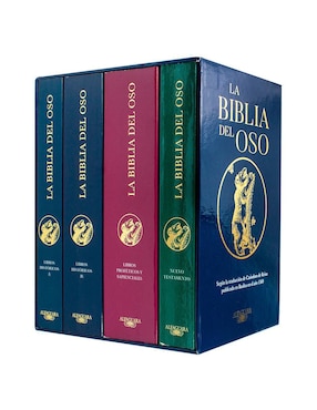 Libro Box Set Estuche La Biblia del Oso de Casiodoro de Reina