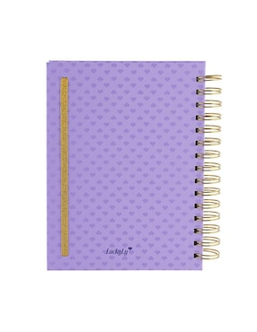 Cuaderno Luckyly rayada
