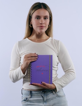 Cuaderno Luckyly rayada