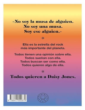 Libro Todos Quieren a Daisy Jones de Taylor Jenkins Reid
