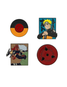 Set Pin Geek Industry De Metal Naruto