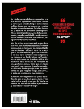 Libro El hombre celoso de Jo Nesbø