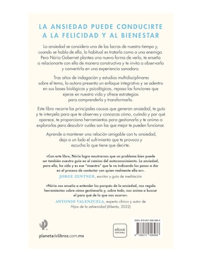 Libro ¡Hola, Ansiedad! de Núria Gabernet I Díaz