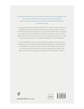 Libro Herencia Emocional de Galit Atlas