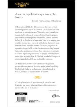 Libro Un Animal Salvaje de Joël Dicker