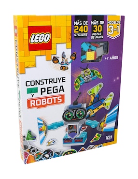 Lego Construye Y Pega Robots De Novelty