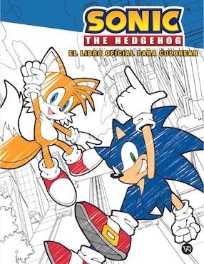 Sonic The Hedgehog El Libro Oficial Para Colorear De Insight Editions