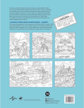 Volver al Futuro El Libro Oficial para colorear de Insight Editions