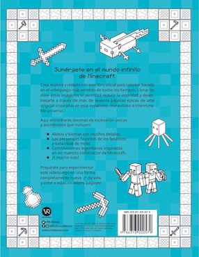 Minecraft El Libro Oficial para colorear de Valentín Ramón