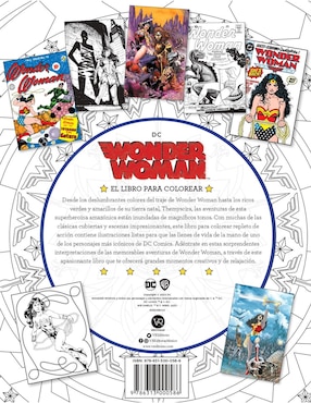 Wonder Woman El Libro para colorear de Insight Editions