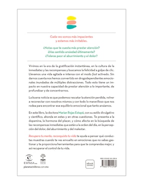 Libro Recupera Tu Mente Reconquista Tu Vida de Marian Rojas Estape