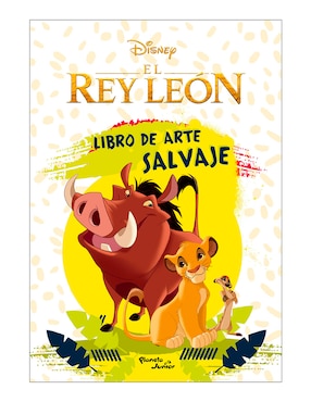 El Rey Leon Libro De Arte Salvaje De Disney