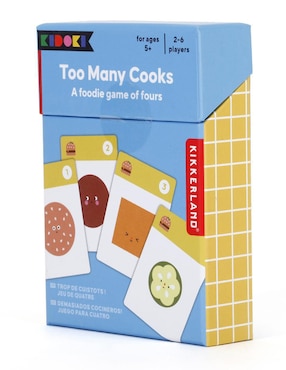 juego de cartas Kikkerland Hogar