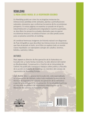 Libro Rewilding: La Nueva Ciencia Radical de la Recuperación Ecológica de Paul Jepson / Cain Blythe