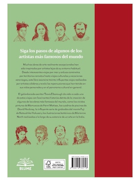 Libro El viaje del artista de Travis Elborough