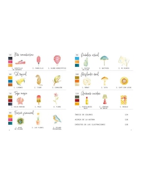 Libro Acuarelas en 3 Colores de Katie Putt