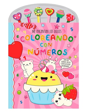 Me Encantan Los Dulces. Coloreando Con Numeros De Interstat