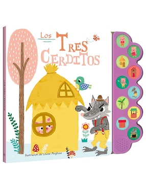 Imagen de producto Libro Los tres cerditos: 10 sonidos de Mammoth World / Louise Anglicas
