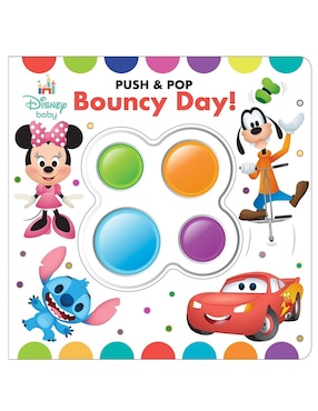 Imagen de producto Libro Disney Baby Presiona y Pop Un día saltarín de Varios