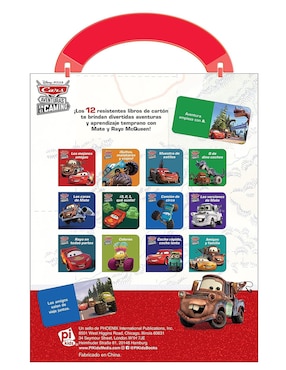 Libro Biblioteca Disney Cars Aventuras en el Camino de Varios