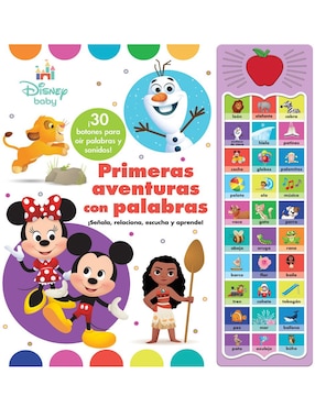 Imagen de producto Libro Disney Baby Primeras Aventuras con Palabras de Varios