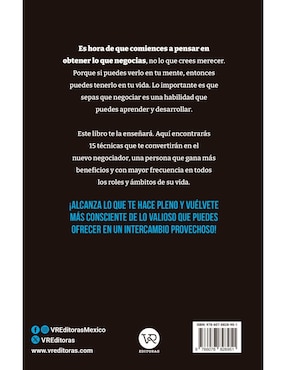 Libro El nuevo negociador de Gerardo Mendoza