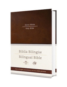 Libro Biblia Bilingüe Evangélica de Reina Valera