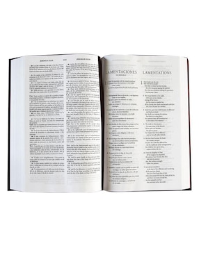 Libro Biblia Bilingüe Evangélica de Reina Valera