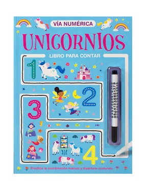 Vía Numérica Unicornios De Silver Dolphin