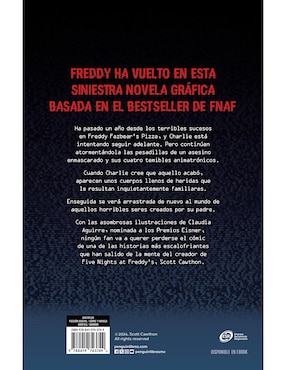 Libro Five Nights At Freddy's. Los otros animatrónicos de Scott Cawthon